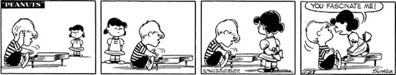 Illustration for article titled How Peanuts Used Lucy and Schroeder To Explore Dysfunctional Relationships
